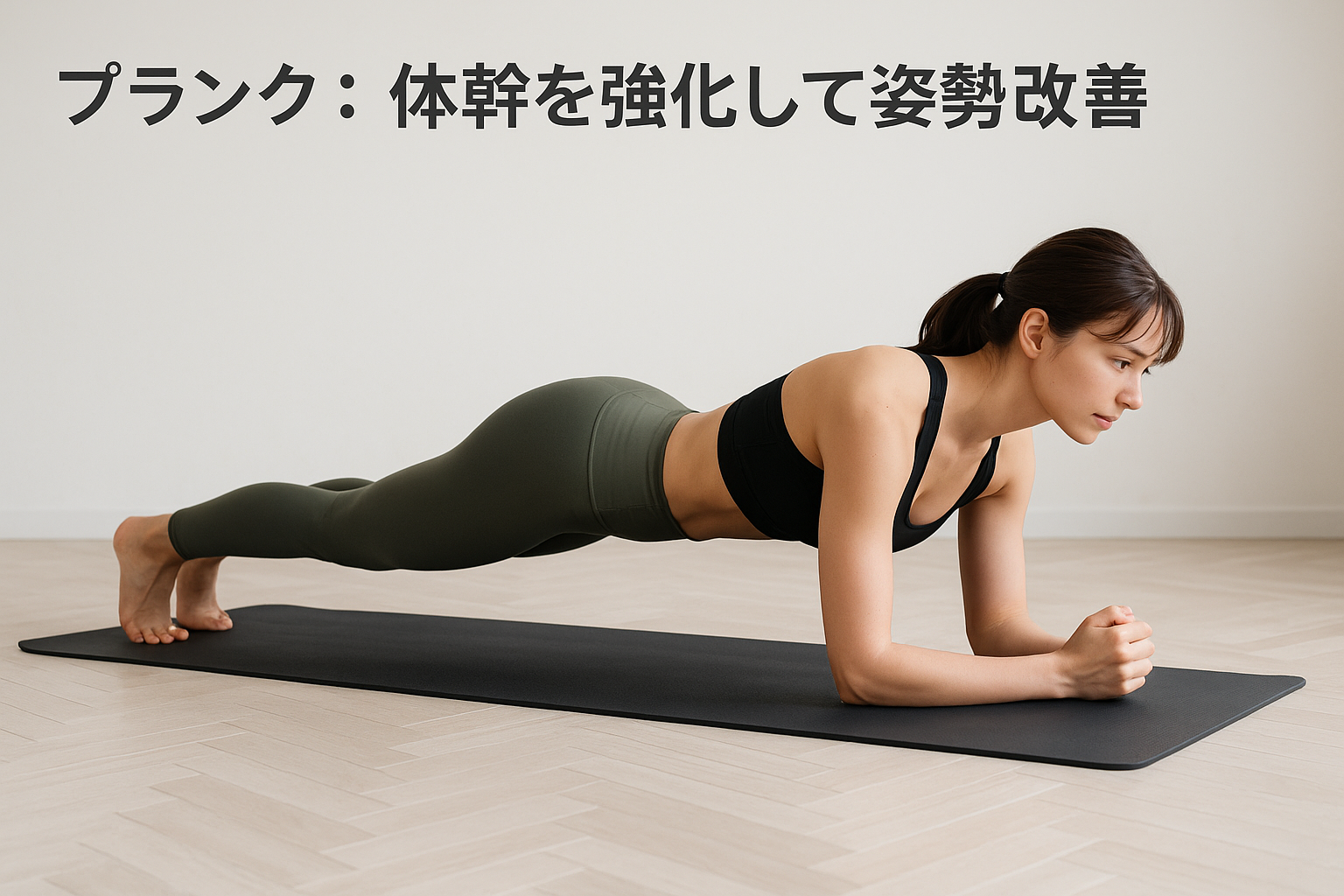 自宅でできるヒップアップ筋トレ