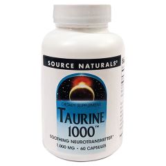 ^E 1000 60 Taurine 1000 Source Naturalsi\[Xi`Yj