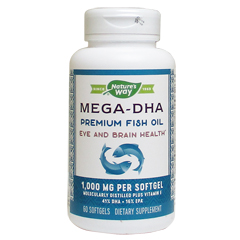 メガDHA 1000mg（高含有DHA＆EPA＋ビタミンE）フィッシュオイル