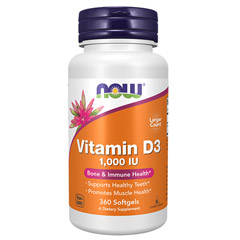 m TCY n r^~D3 1000IU Vitamin D3 1000 IU 360 NOW iE
