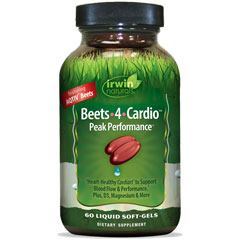 r[c tH[ J[fBI s[NptH[}X 60 Beets 4 Cardio Peak Performance@Irwin Naturals A[EBi`