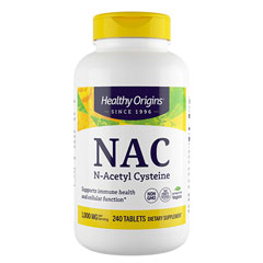 �m �����T�C�Y �n NAC�iN�A�Z�`���V�X�e�C���j1000mg / 2�� 240�� NAC (N-Acetyl Cysteine) �@Healthy Origins �w���V�[�I���W���Y