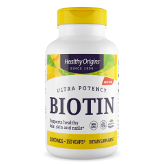 rI`ir^~Hj 10000mcg 150 Biotin@Healthy Origins wV[IWY