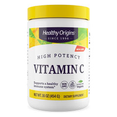 r^~C pE_[ 454g VitaminC powder Healthy Origins wV[IWY