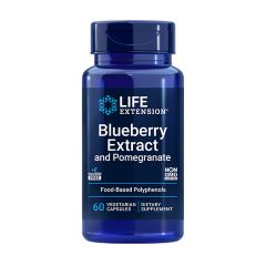 u[x[GLX GNXgNg |OlCg 60 Blueberry Extract and Pomegranate Life Extension CtGNXeV