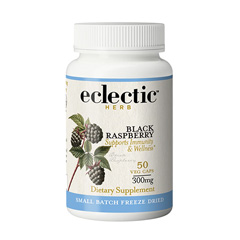 �u���b�N���Y�x���[�i�����Y�x���[�j 300mg 50�� Black Raspberry�@Eclectic Herb �G�N���N�e�B�b�N�n�[�u