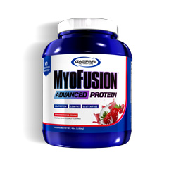 }CIt[W AhoXg veC Xgx[N[@1.81kg i48tj MyoFusion Advanced Protein 4 lb. Strawberries & Cream Gaspari Nutrition