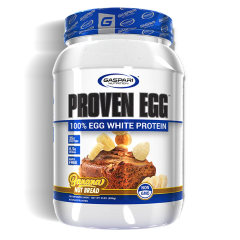 v[u GbO (100GbOveCj oiiibcubh 27 Proven Egg 100% Egg White Protein Banana Nut bread  2lb Gaspari Nutrition
