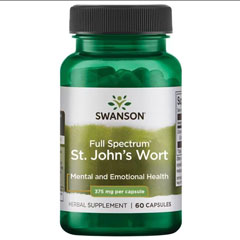 ZgW[Y[g 375mg St. John's Wort 60 Swanson X\