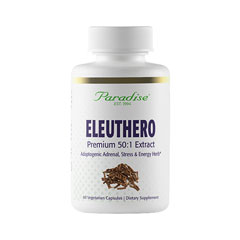 �G���E�e�� (�G�]�E�R�M) �v���~�A��50�{�G�L�X 60�� Eleuthero Premium 50:1 Extract Paradise Herbs �p���_�C�X�n�[�u