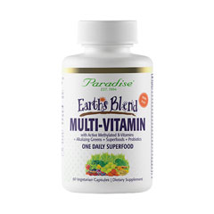 �A�[�X�Y�u�����h �}���`�r�^�~���i�S�ܗL�j 60�� Eaths Blend Multi-Vitamin w/Iron Paradise Herbs �p���_�C�X�n�[�u