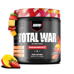 g[^EH[@iv[NAEgj Xgx[}S[ 468g Total War Pre-Workout Strawberry Mango Redcon1ibhRj