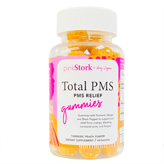 【賞味期限2023年3月】トータル PMS グミ（PMS対策サポートグミ）※ターメリックピーチ　Pinkstork（ピンクストーク）