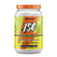̔IISO (NAzGCveCAC\[gj  W--C 635g ISO Clear Whey Protein Gym-n-Lime Quencher PHASE1 NUTRITION