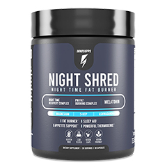 yܖ2023N7ziCgVbh X[vGCh  t@bgo[i[ 60 NIGHT SHRED PM Sleep and Fat Burner INNO SUPPS