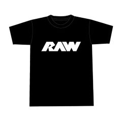RAW 働S TVc ESSENTIAL T-SHIRT - BLACK(XL)