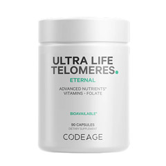 �y���[�J�[���K�i�z�E���g�����C�t �e�����A�i�e�����ADNA�T�|�[�g�j 90�� Ultra Life Telomeres�@CodeAge�i�R�[�h�G�C�W�j