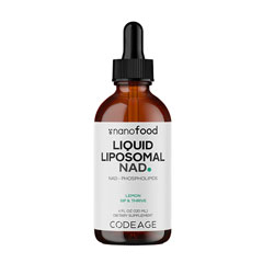 �y���[�J�[���K�i�z�i�m�t�[�h ���L�b�h���|�]�[�}�� NAD+ 120ml Liquid Liposomal NAD CodeAge�i�R�[�h�G�C�W�j