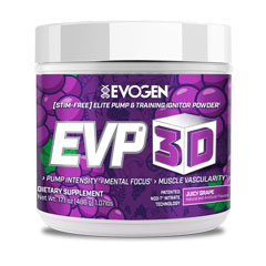 EVP 3D (�m���X�e�B�� �v�����[�N�A�E�g�j ���W���[�V�[�O���[�v 486g EVP-3D Non-Stim Pre-Workout EVOGEN�i�G�{�W�F��/�G���H�W�F���j