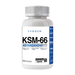 KSM-66 �A�V�����K���_ 60�� Ashwagandha EVOGEN�i�G�{�W�F��/�G���H�W�F���j