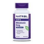 メラトニン 5mg（タイムリリース型）100粒 Melatonin Time Release 5mg Extra Strength　NATROL（ナトロール）