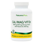 �J���}�O �r�^�~��D3���r�^�~��K2�i�����T�|�[�g�j CAL/MAG/VIT D with Vitamin K2 90�� Nature's Plus �l�C�`���[�Y�v���X