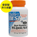 ［ お得サイズ ］ ベスト 安定型 Rリポ酸 100mg （R型アルファリポ酸） 180粒