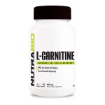 Lカルニチン  90粒 L-Carnitine 90 Veggie Caps ニュートラバイオ (Nutrabio)