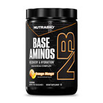 �yS�v���[���g�z�x�[�X �A�~�m EAA��BCAA�R���v���b�N�X ���I�����W�}���S�[ 482g Base Aminos Orange Mango�@�j���[�g���o�C�I (Nutrabio)