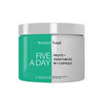 �y���[�J�[���K�i�z�t�@�C�u�A�f�C �t���[�c+�x�W�^�u�� 30�� Instantfood Five A Day Fruits & Veggies Vitamins�@CodeAge�i�R�[�h�G�C�W�j