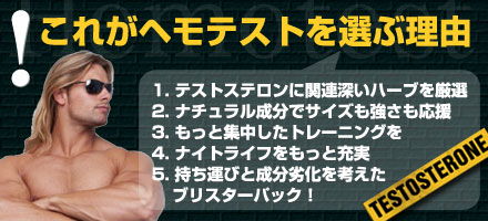 ヘモテスト 90粒(テストステロンブースター)