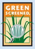 green screened